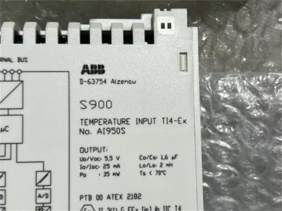 AI950S ABB 3KDE175521L9500 ، وحدة الإدخال التناظرية