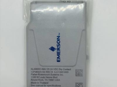 دلايات إيمرسون دلتا KL3003X1-BA1 DI 24 فولت تيار مستمر للتلامس الجاف 12P4632 Rev R