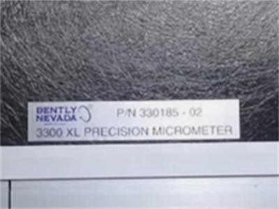 330185-02 مجموعات التحقق من شاشة ومحول الطاقة Bently Nevada 3300XL