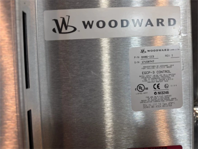 وحدة تحكم في مولد المحرك 8406-113 Woodward EGCP-3