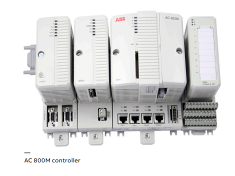 ما الملحقات المضمنة في عتاد AC 800M؟